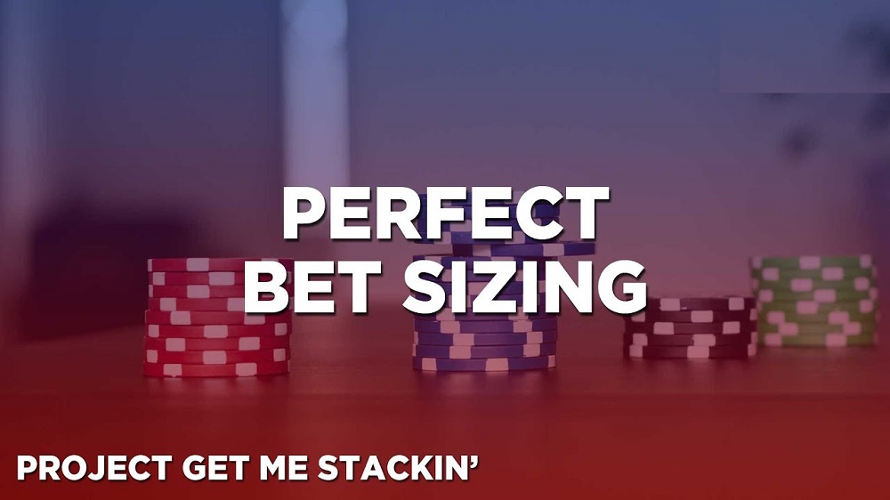 Perfect bet sizing