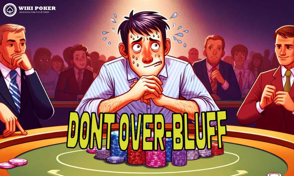 Hãy chú ý đừng over-bluff