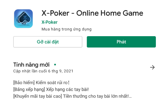 chơi poker online x-poker