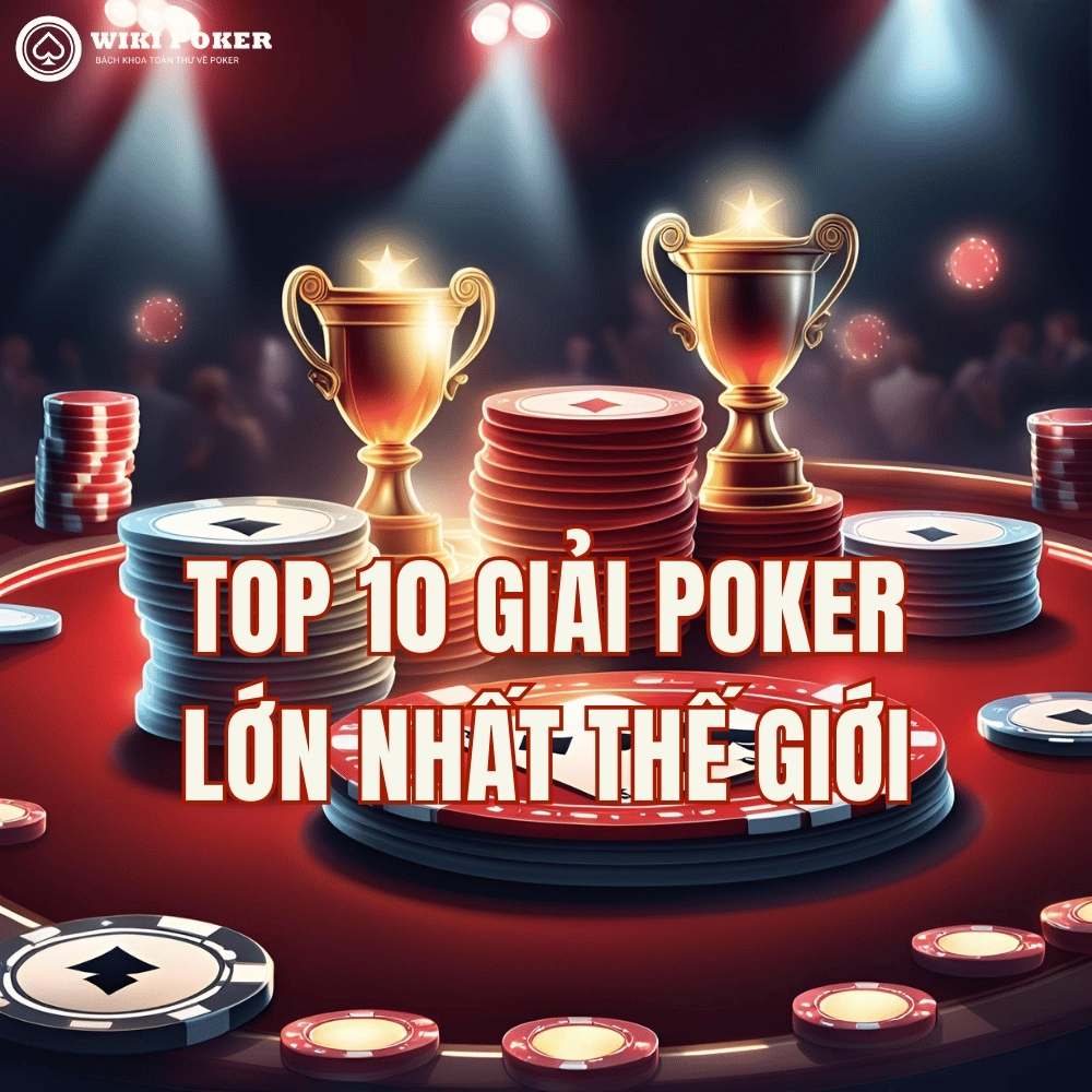 Top 10 giải poker lớn nhất thế giới: WSOP, WPT, EPT & những sân chơi đỉnh cao toàn cầu