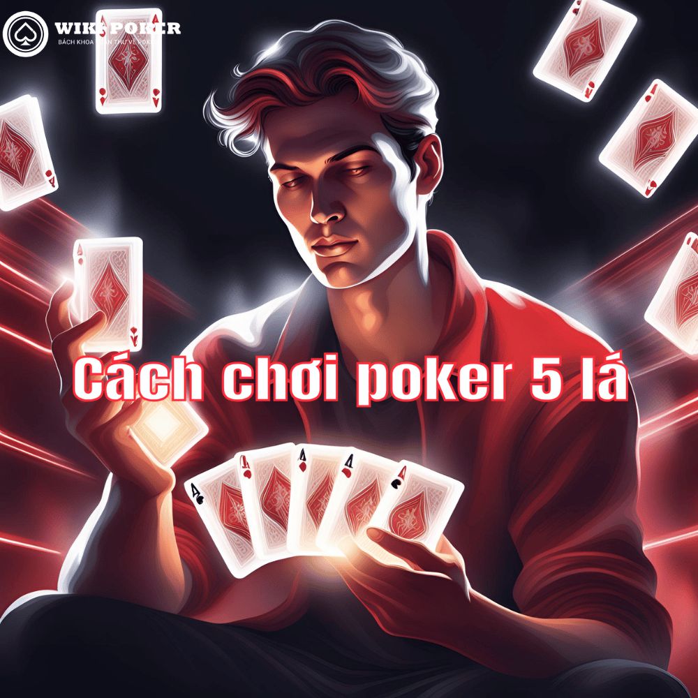 Cách chơi poker 5 lá (Luật chơi & Chiến thuật cơ bản)