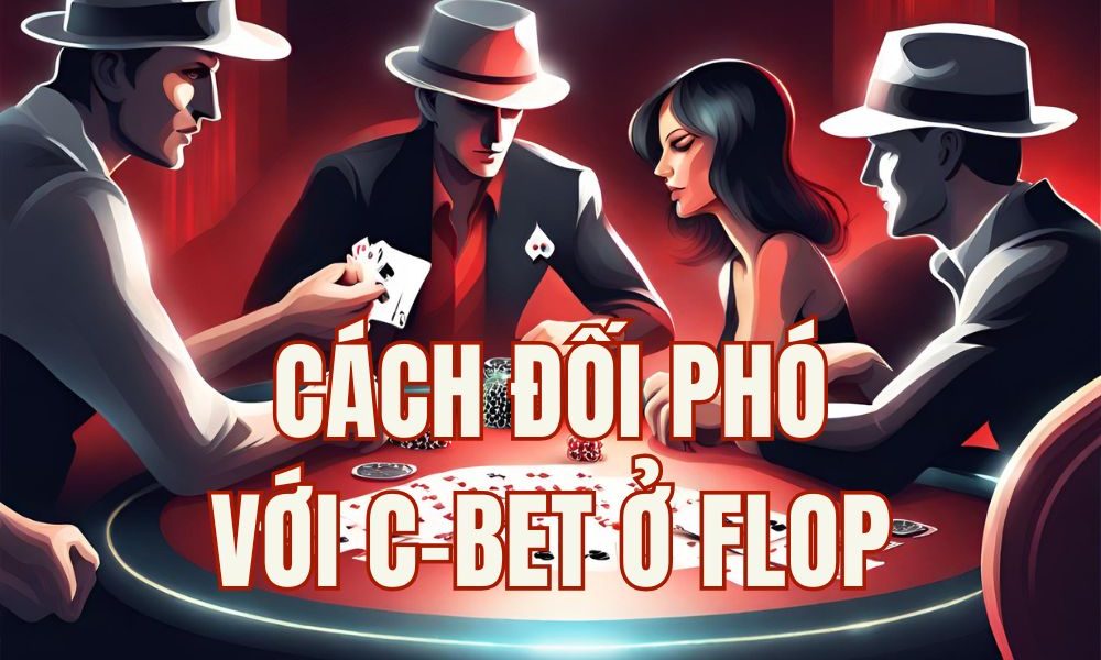 Chống lại C-bet ở Flop trong Poker: 5 Nguyên tắc phòng thủ theo range & size bet