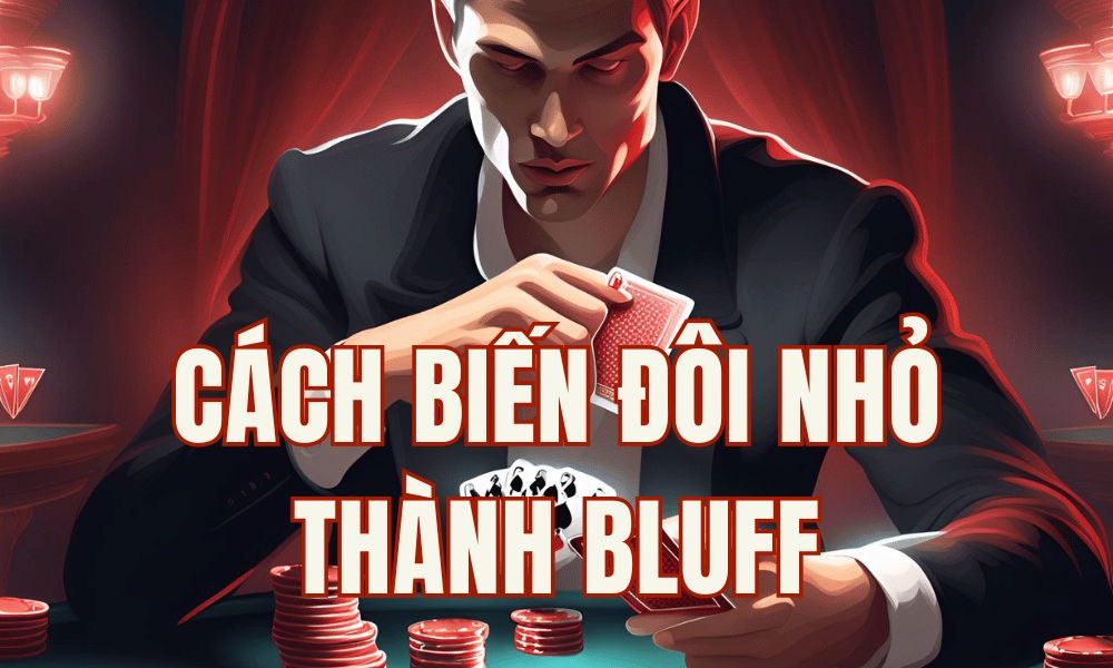 Cách biến đôi nhỏ thành Bluff: Chiến thuật Poker nâng cao để tối ưu Winrate