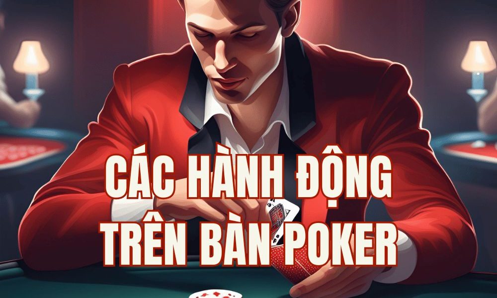 Giải thích cơ bản về các hành động trên bàn Poker chỉ trong 5 phút