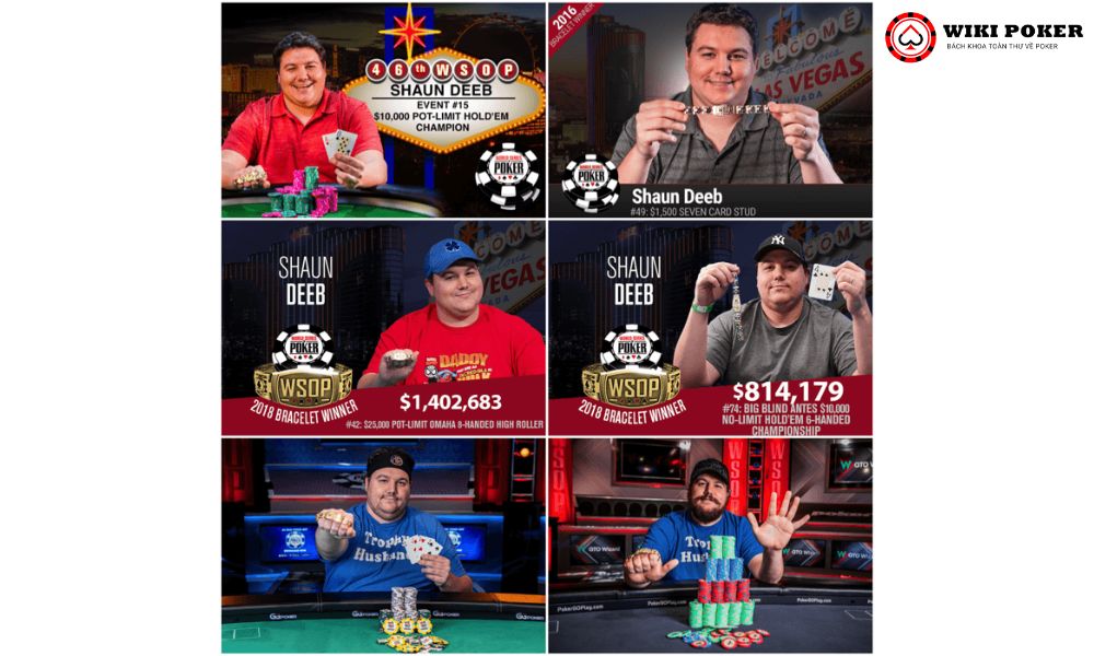 Shaun Deeb và 6 lần giành được vòng vàng WSOP