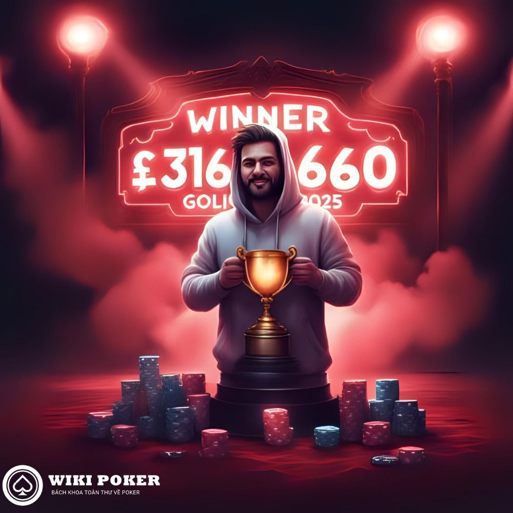 Người chơi suýt bỏ poker thắng lớn tại giải Goliath 2025