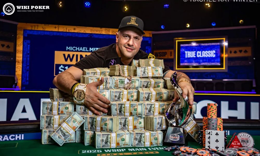 Nhà vô địch WSOP 2025 - Michael Mizrachi