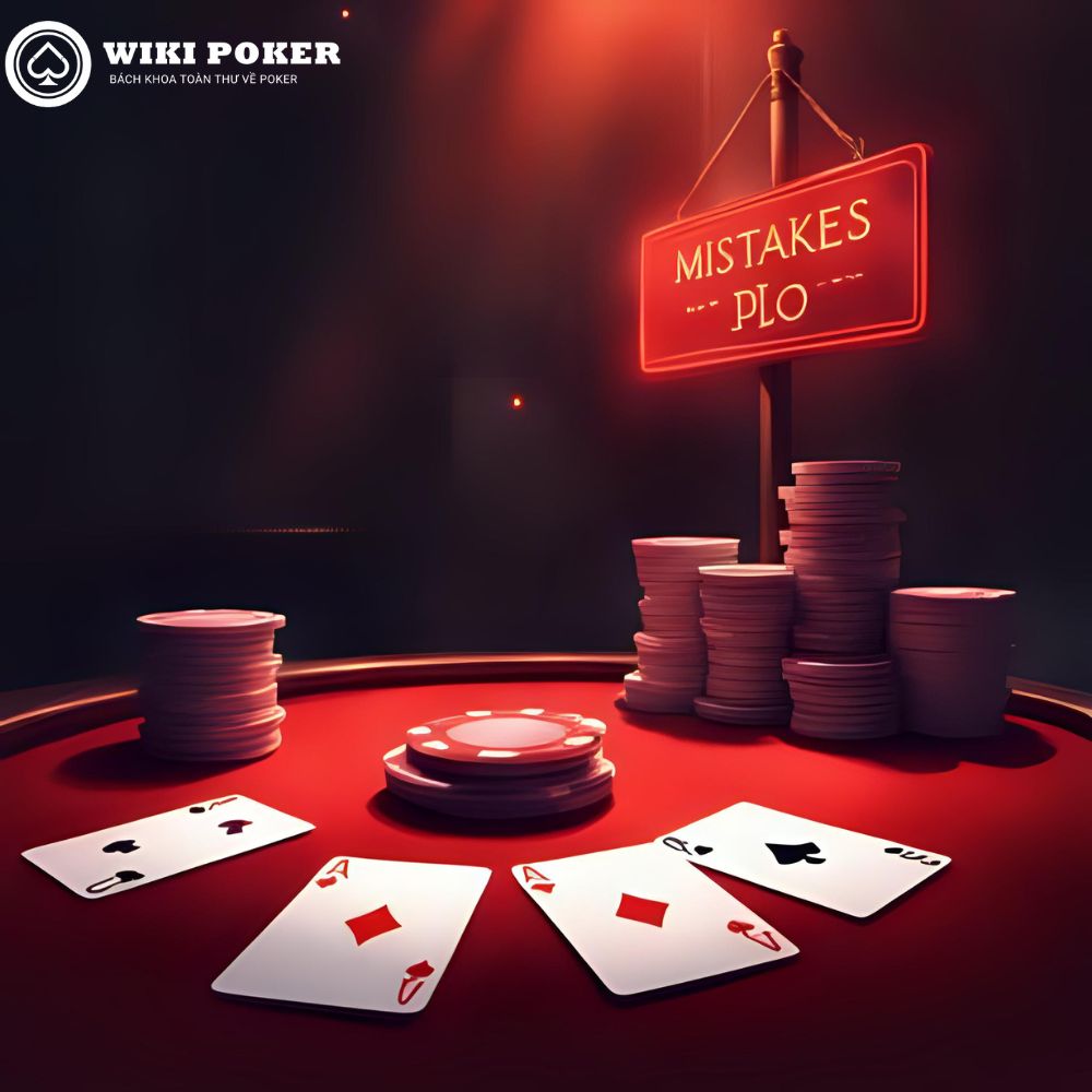 5 Sai lầm thường gặp trong PLO khiến bạn “cháy” bankroll nhanh chóng