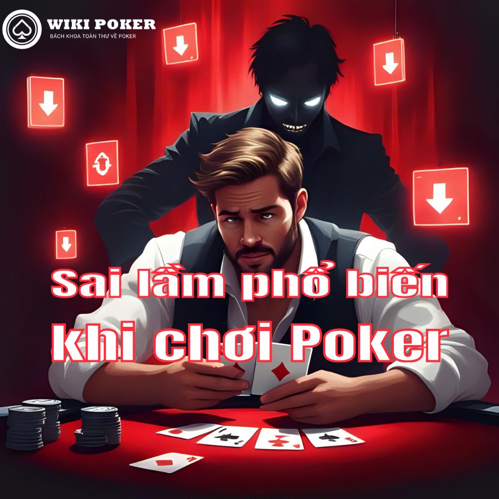 Top 3 sai lầm phổ biến khi chơi poker đang “âm thầm” làm giảm winrate của bạn