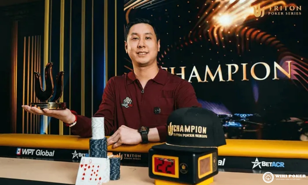 Punnat Punsri đăng quang trong khoảnh khắc lịch sử của poker Thái Lan