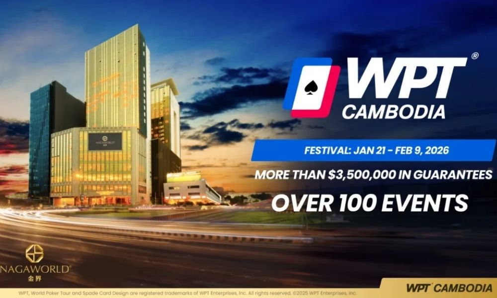 WPT Cambodia 2026 sẽ được tổ chức tại Nagaworld