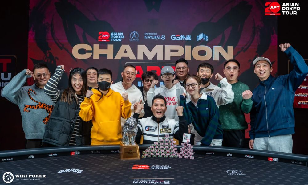 Khoảnh khắc vô địch APT Super High Roller của Ren Lin