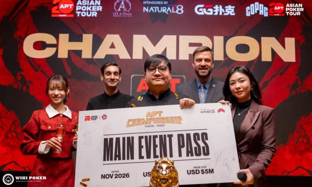 Nhà vô địch Main Event APT Jeju Classic - William Li