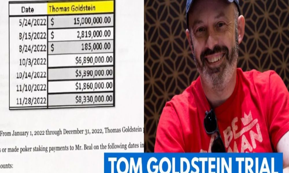 Tom Goldstein thắng 51,4 triệu USD trước tỷ phú Andy Beal trong loạt heads-up 2022-2024