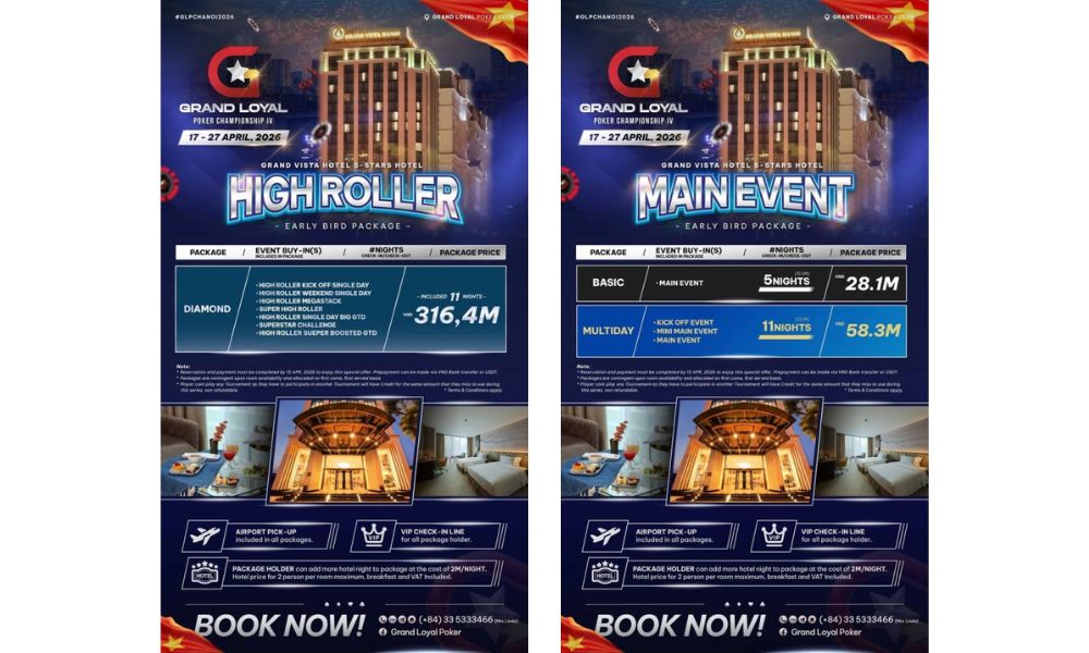 Grand Loyal Poker Championship IV Packages