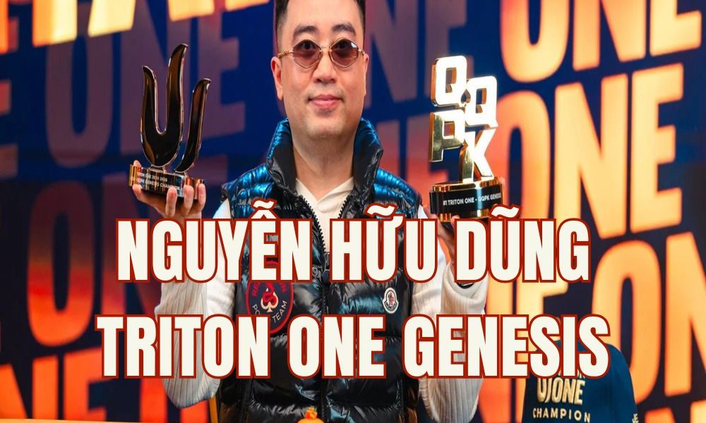 Nguyễn Hữu Dũng vô địch Triton ONE Genesis Jeju, mang về $586.000 tiền thưởng