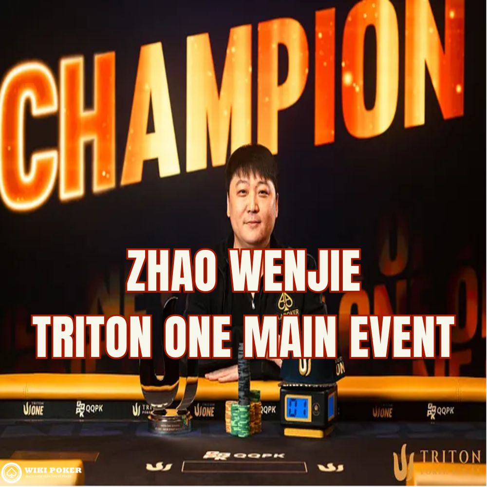Triton ONE Main Event 2026: Zhao Wenjie lên ngôi sau màn heads-up kịch tính
