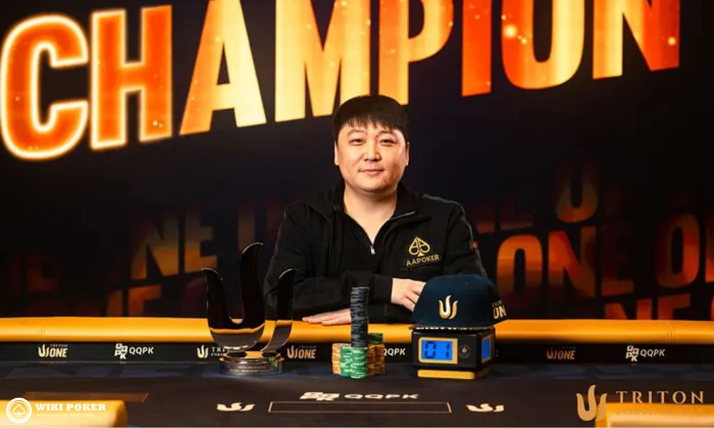 Zhao Wenjie - Nhà vô địch Triton ONE Main Event Jeju 2026