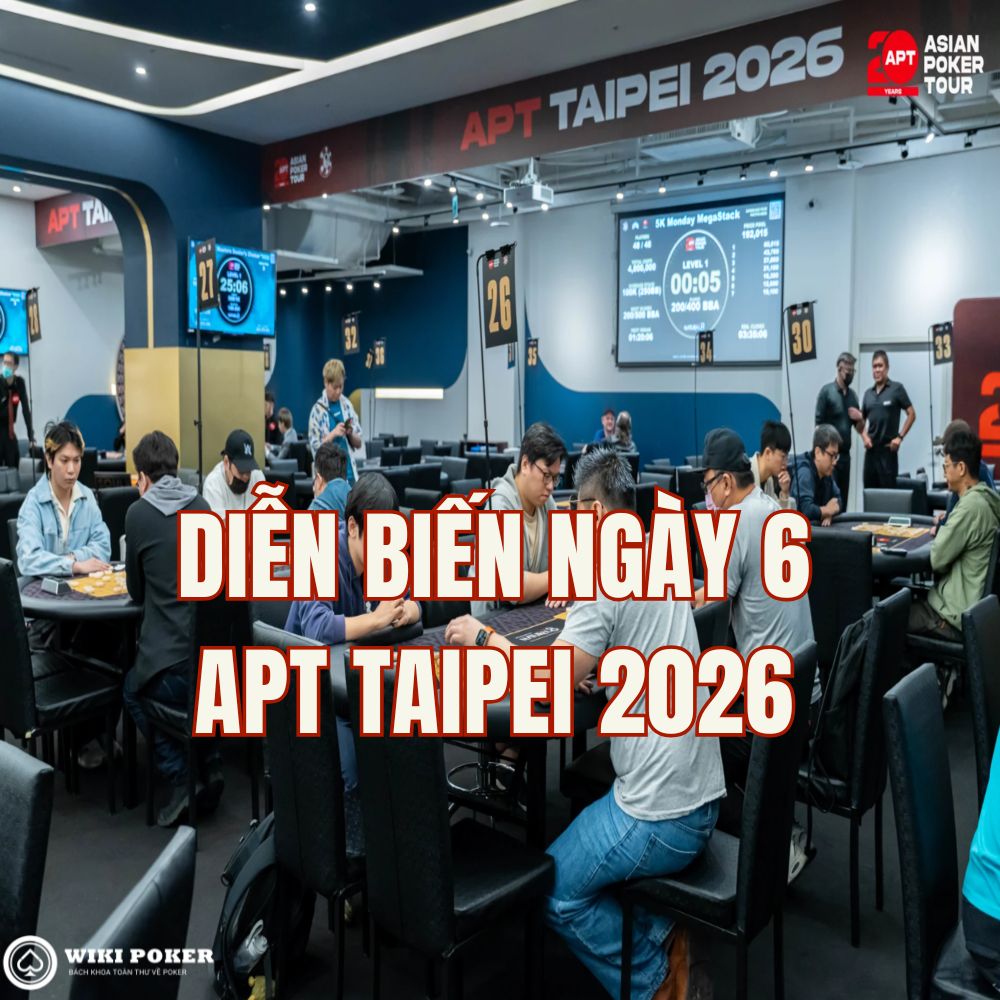 APT Taipei 2026: Main Event 1,396 Entries - Phachara Wongwichit dẫn đầu Superstar