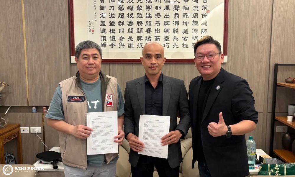 David Tai – Anh Nguyen – Raymond Wong ký thỏa thuận hợp tác
