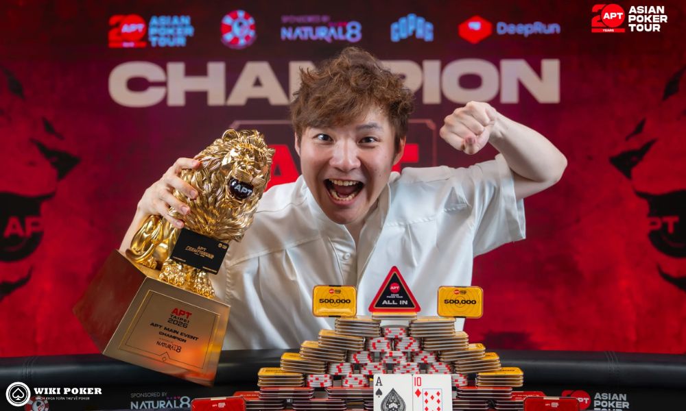 Chun Shing Lau - Nhà vô địch Main Event APT Taipei 2026