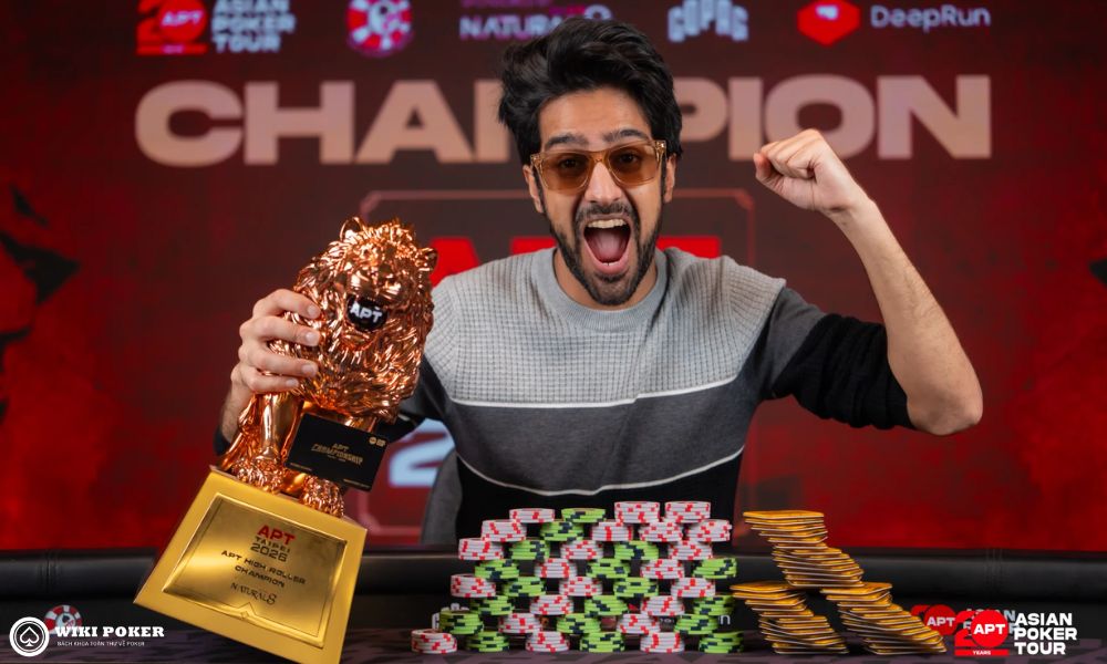 Ritwik Khanna - Nhà vô địch APT High Roller