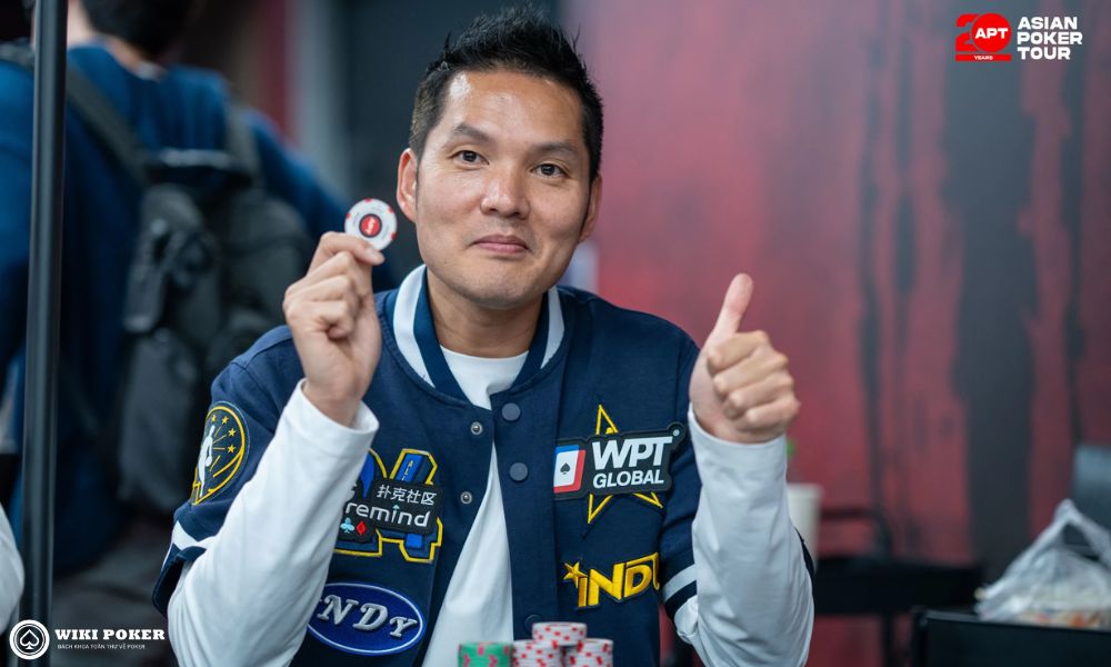 Tony Ren Lin - Chip leader
