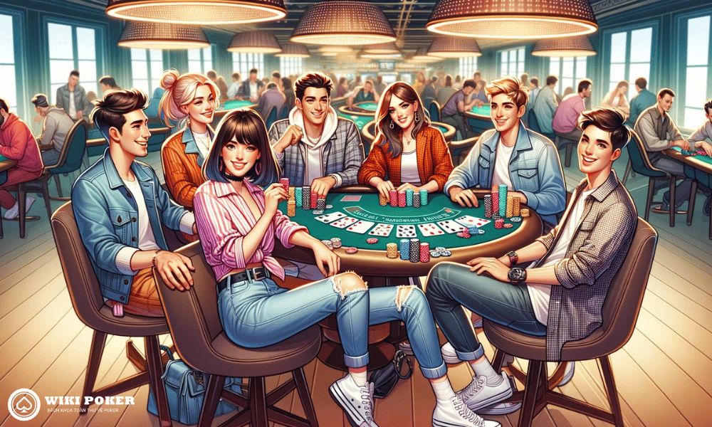 Dấu hiệu nhận biết môi trường chơi poker xanh chín