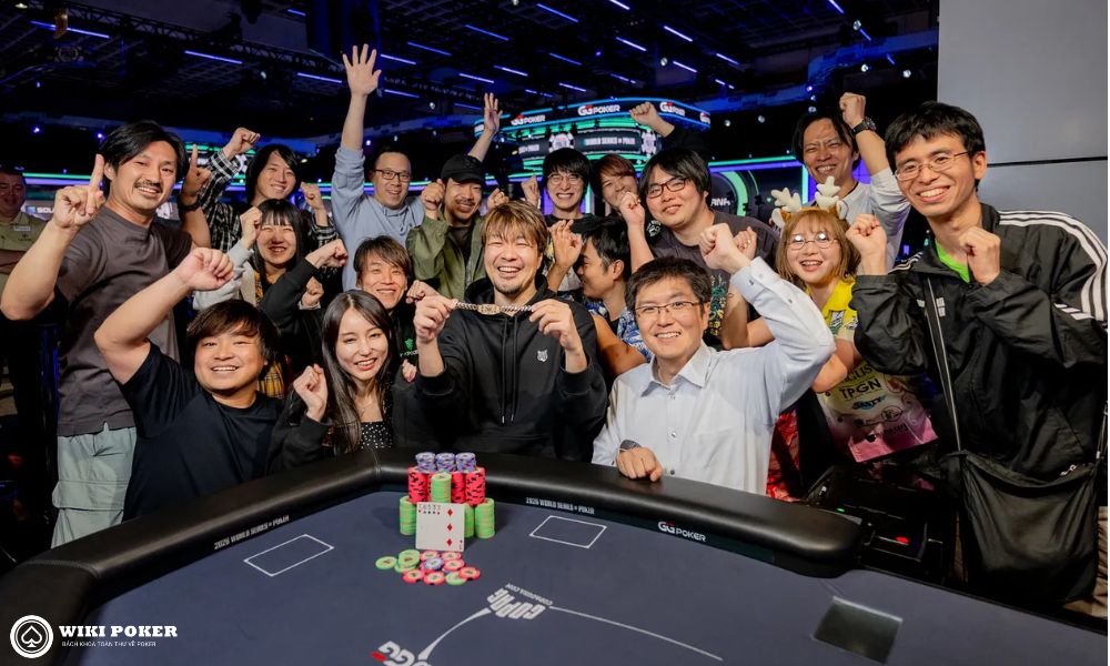 Team Nhật Bản tại WSOP 2026