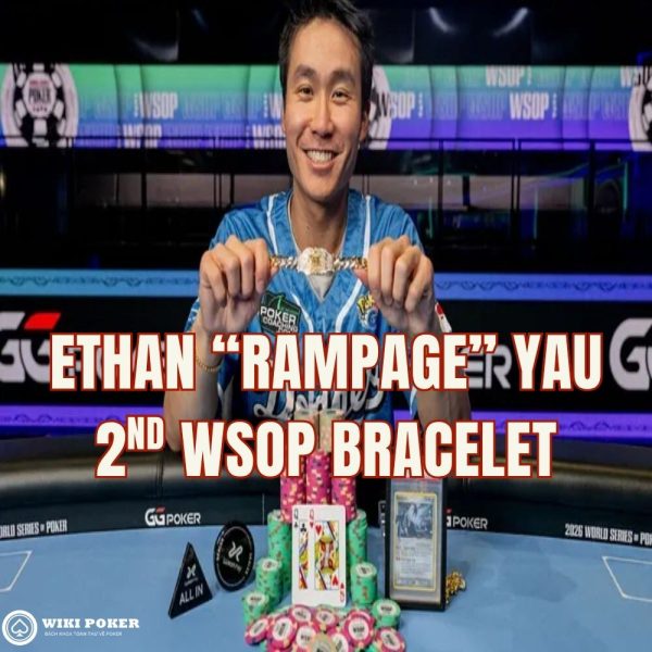 “Rampage” đánh bại Mateos để giành chiếc vòng tay WSOP thứ hai trong giải đấu $5K Championship