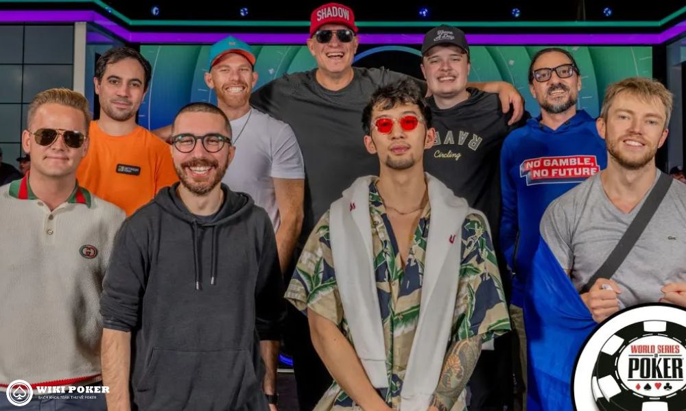Bàn final WSOP Main Event 2026