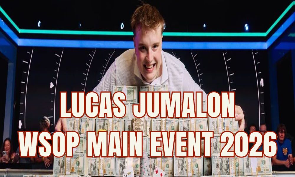 Lucas Jumalon điền tên mình vào ngôi đền huyền thoại poker ở tuổi 22