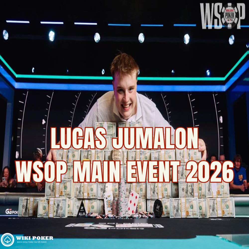 Lucas Jumalon điền tên mình vào ngôi đền huyền thoại poker ở tuổi 22