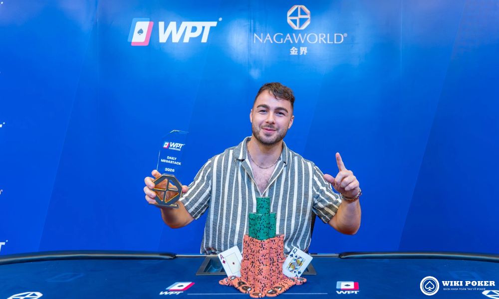 Micheal giành vị trí Á Quân tại WPT Cambodia Championship