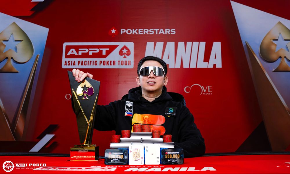 Mike Takayama đăng quang APPT Manila Main Event lớn nhất lịch sử