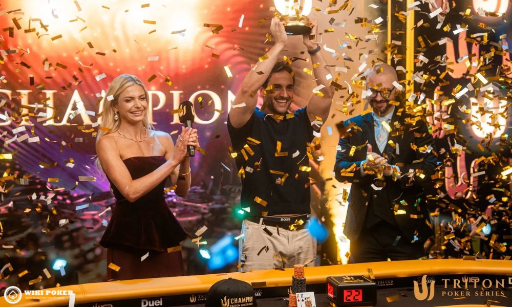 Joao Simao - Nhà vô địch giải đấu $200K Triton Invitational