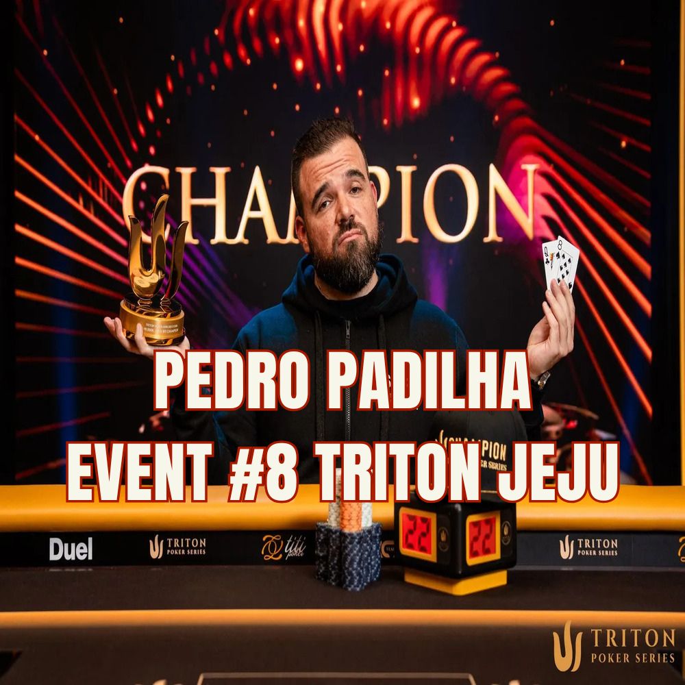Pedro Padilha đoạt danh hiệu Triton đầu tiên