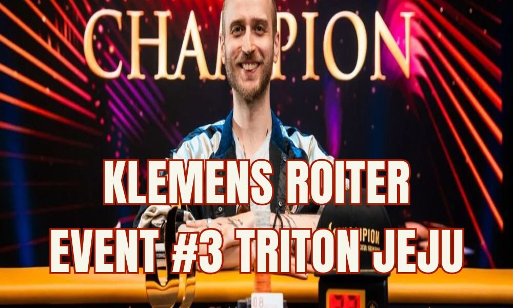 Triton Jeju Ngày 2 Klemens Roiter Vô Địch Event 2
